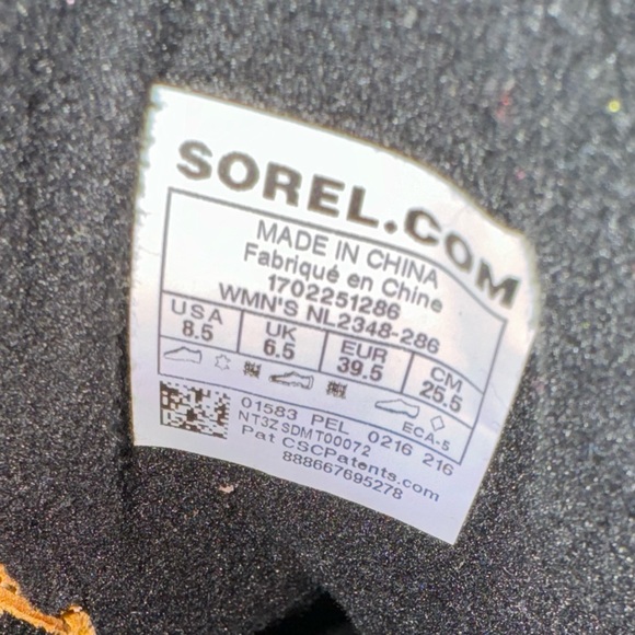 Sorel Slimpack II Lace Duck Boot Size 8.5 - Picture 8 of 8